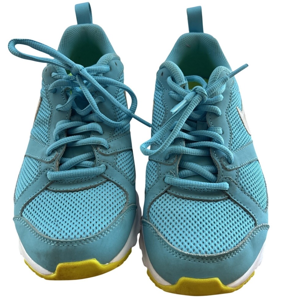 Nike Air Max Muse Teal White Mesh Running Walking Gym Women 8 Athletic Sneaker - Picture 1 of 7